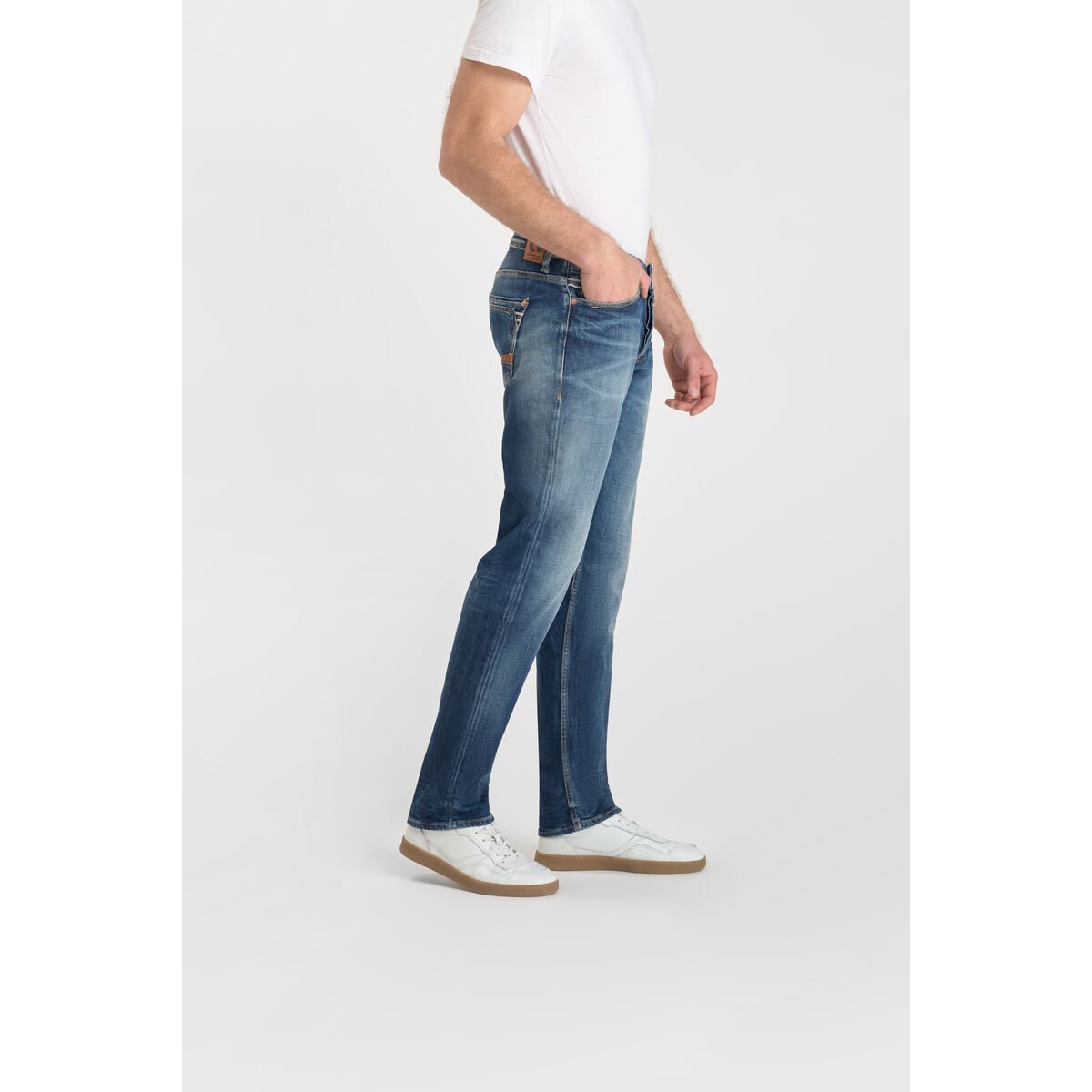 Jeans droite 800/12, longueur 34 blue, LE TEMPS DES CERISES