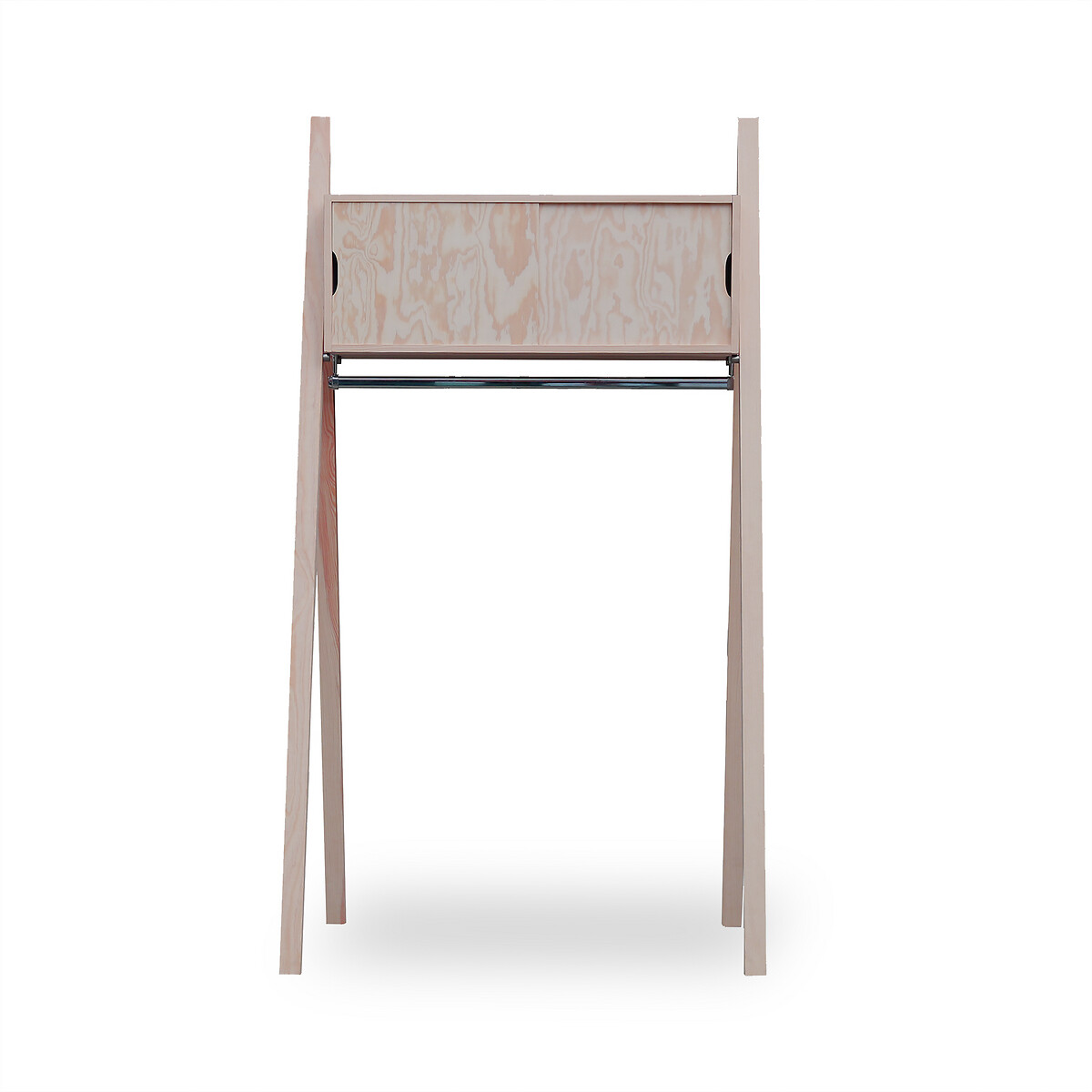Portant en bois massif avec portes - Everlasting beige, EUROPE & NATURE