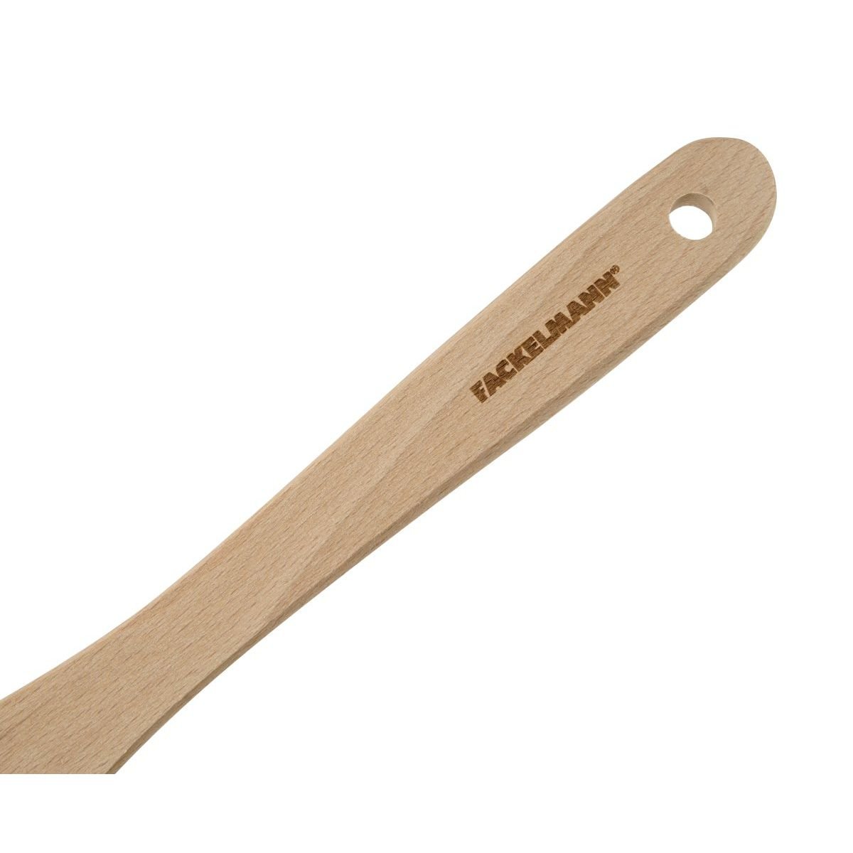 Set de 2 ustensiles de cuisine spatule en bois NATURE bois brun, FACKELMANN