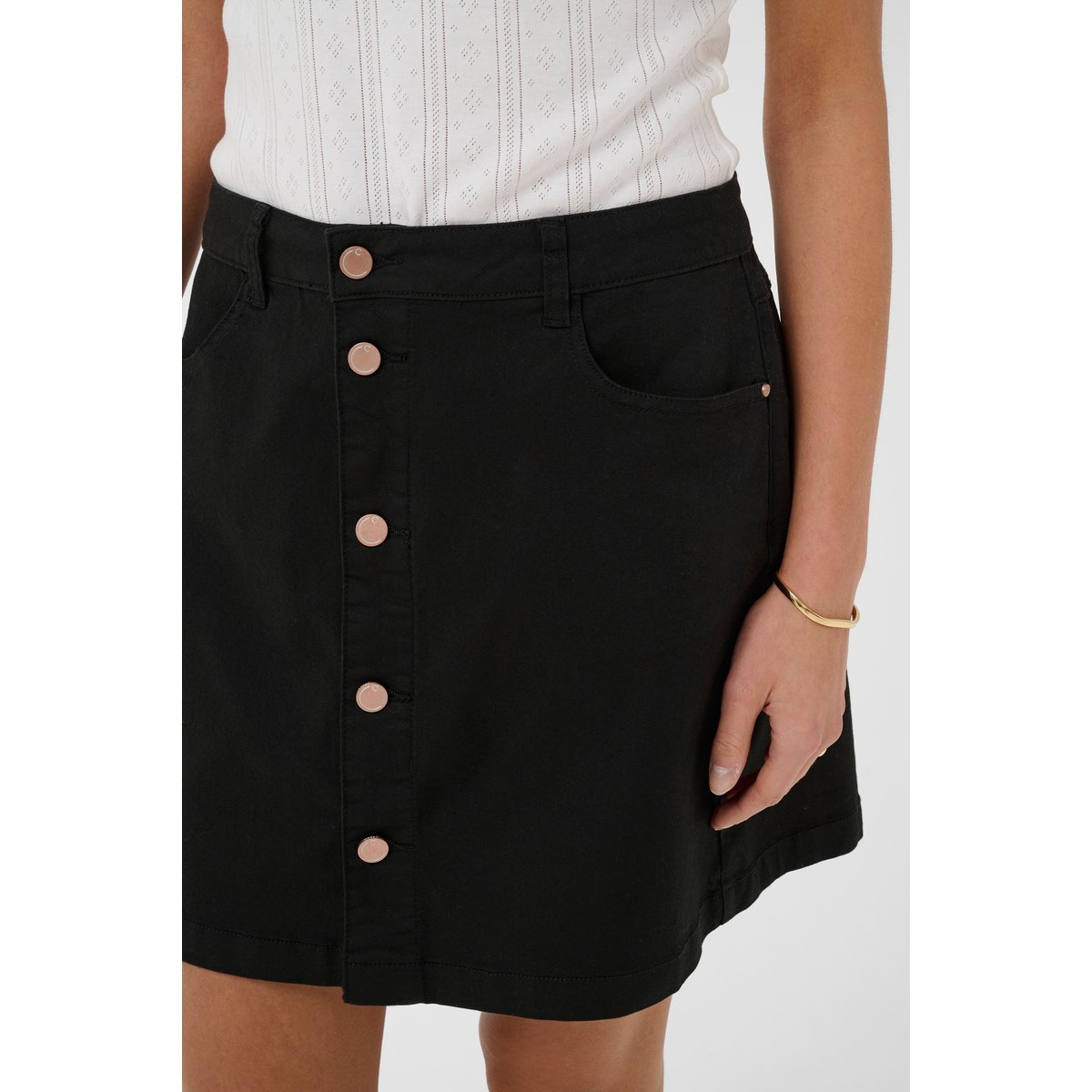 Jupe casual noir, CREAM