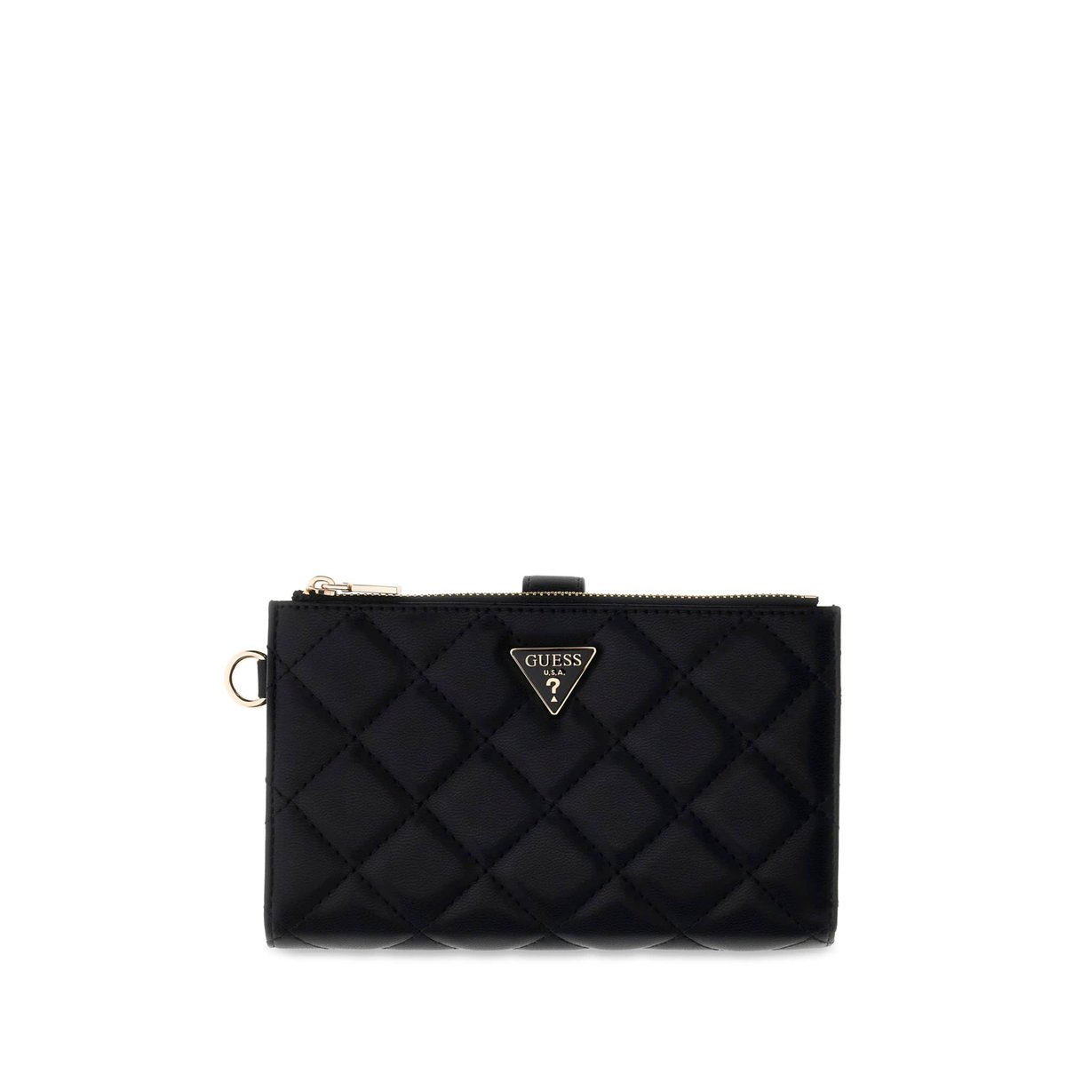 Organiseur Zippé Juliette noir, GUESS