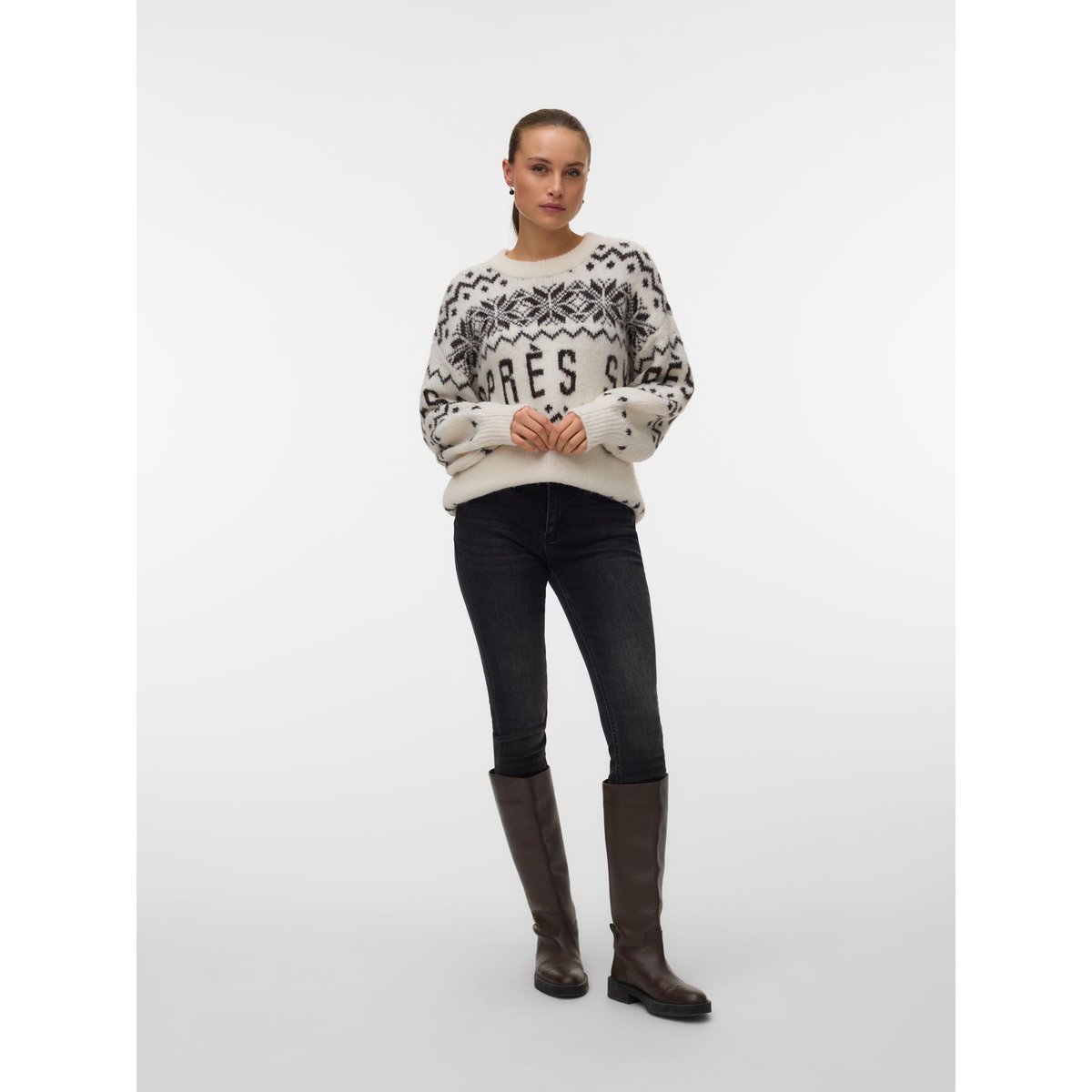 Pull En Maille birch, VERO MODA