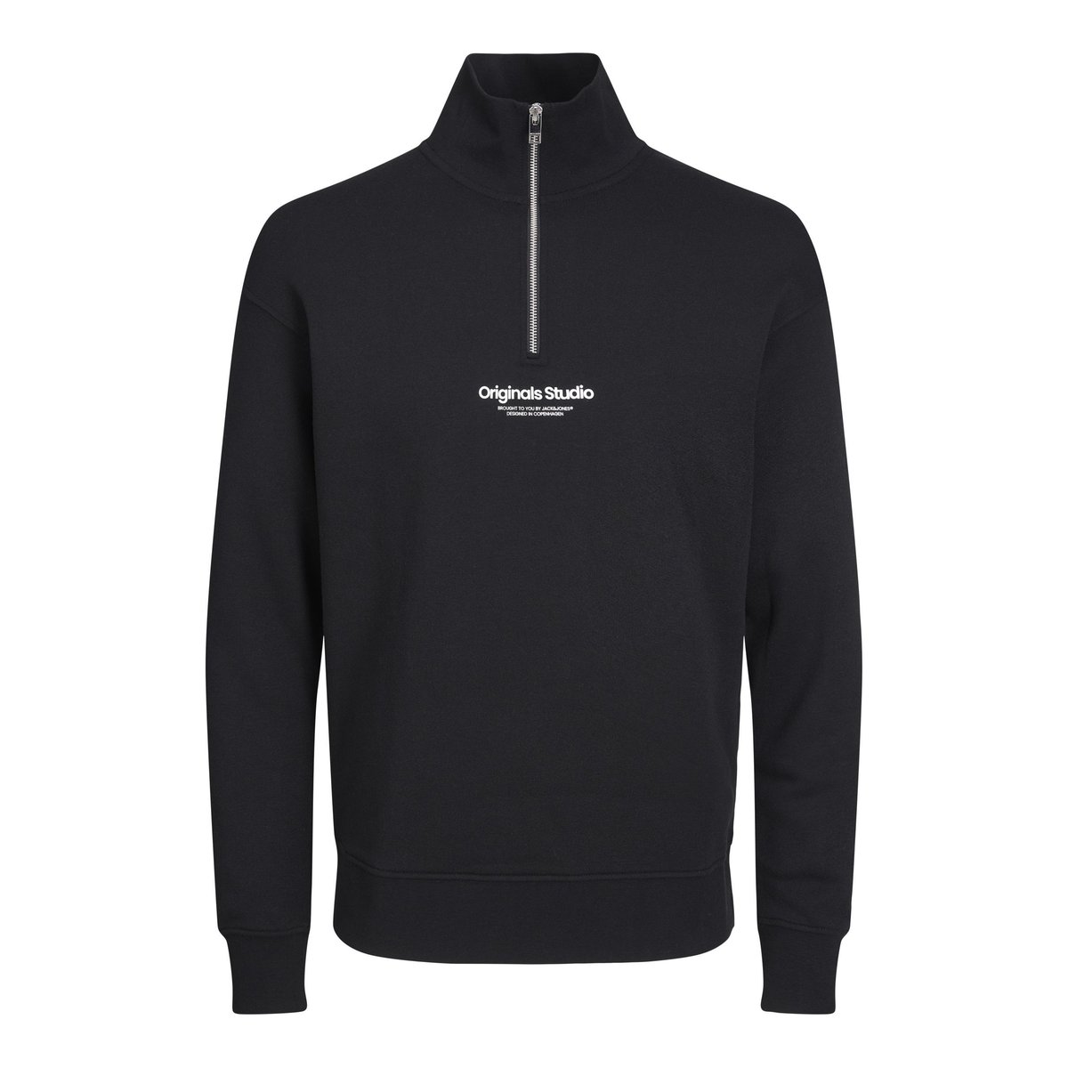 Sweat À Fermeture Éclair noire - black, JACK & JONES JUNIOR