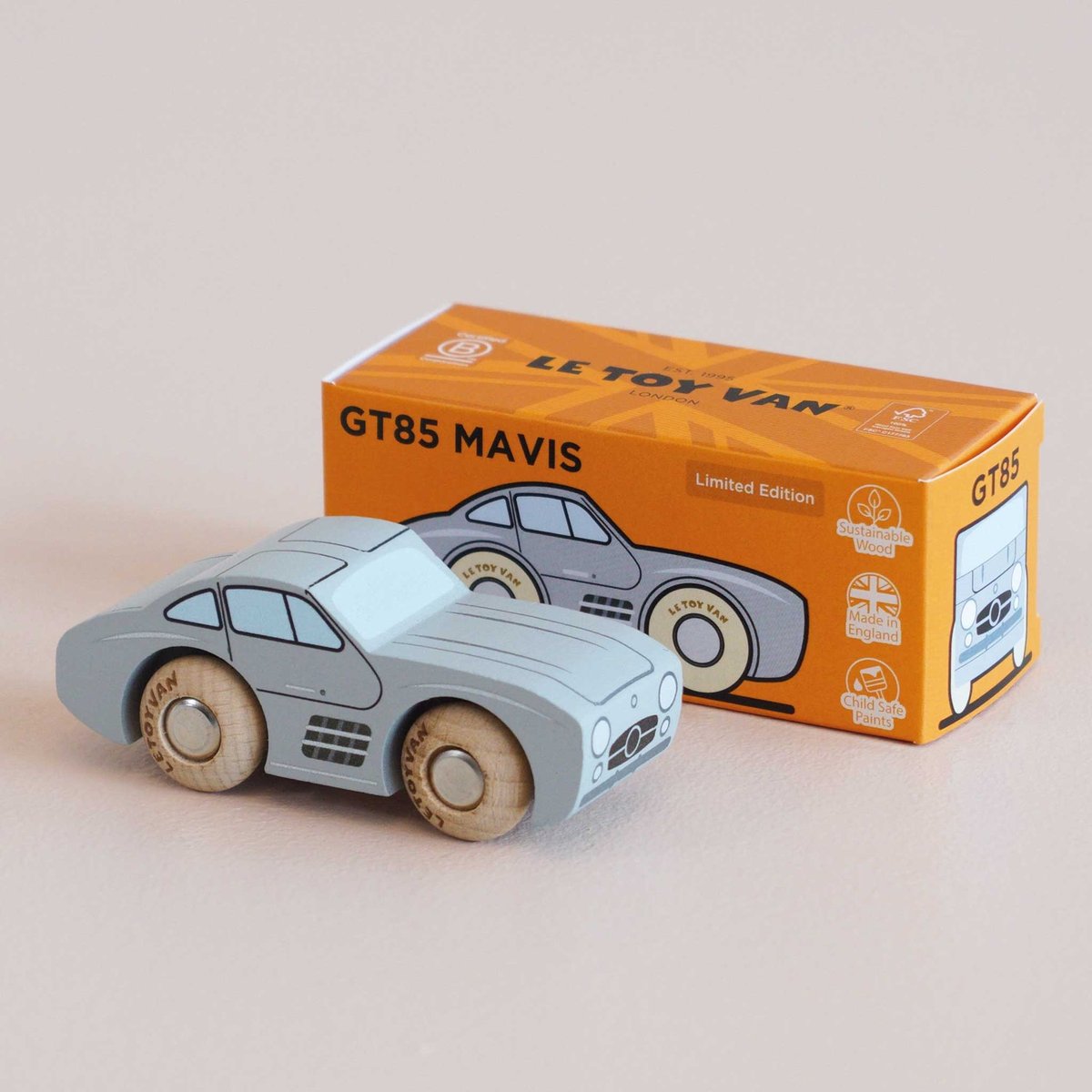 Voiture Mavis No 15 gris, LE TOY VAN