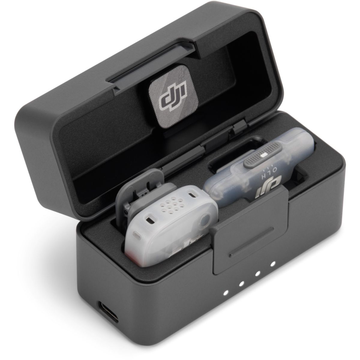 Micro cravate sans fil Mic Mini 2S (1TX + 1 Mobile RX + Charge) couleur unique, DJI