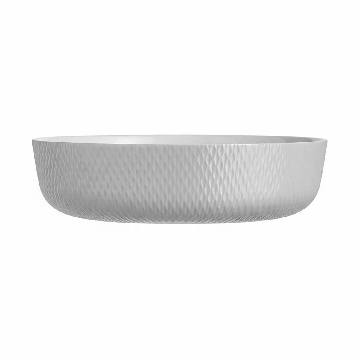 Plat rond gris 22 cm -SMART CUISINE WAVY gris, LUMINARC