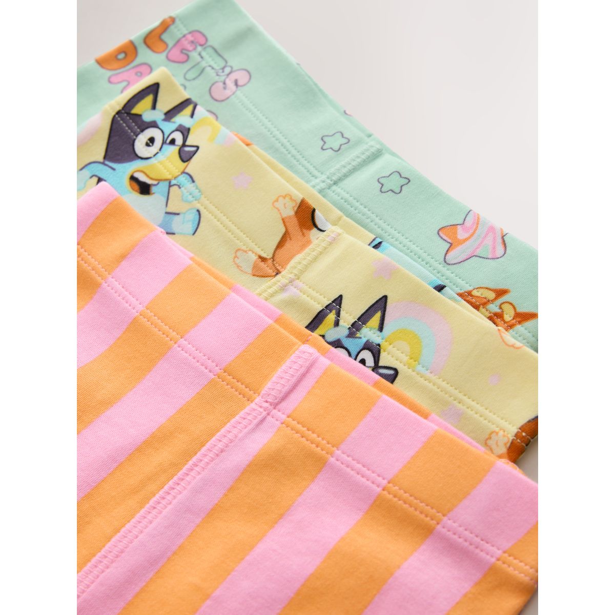 Pyjama douillet, lot de 3 bleu/jaune, NEXT