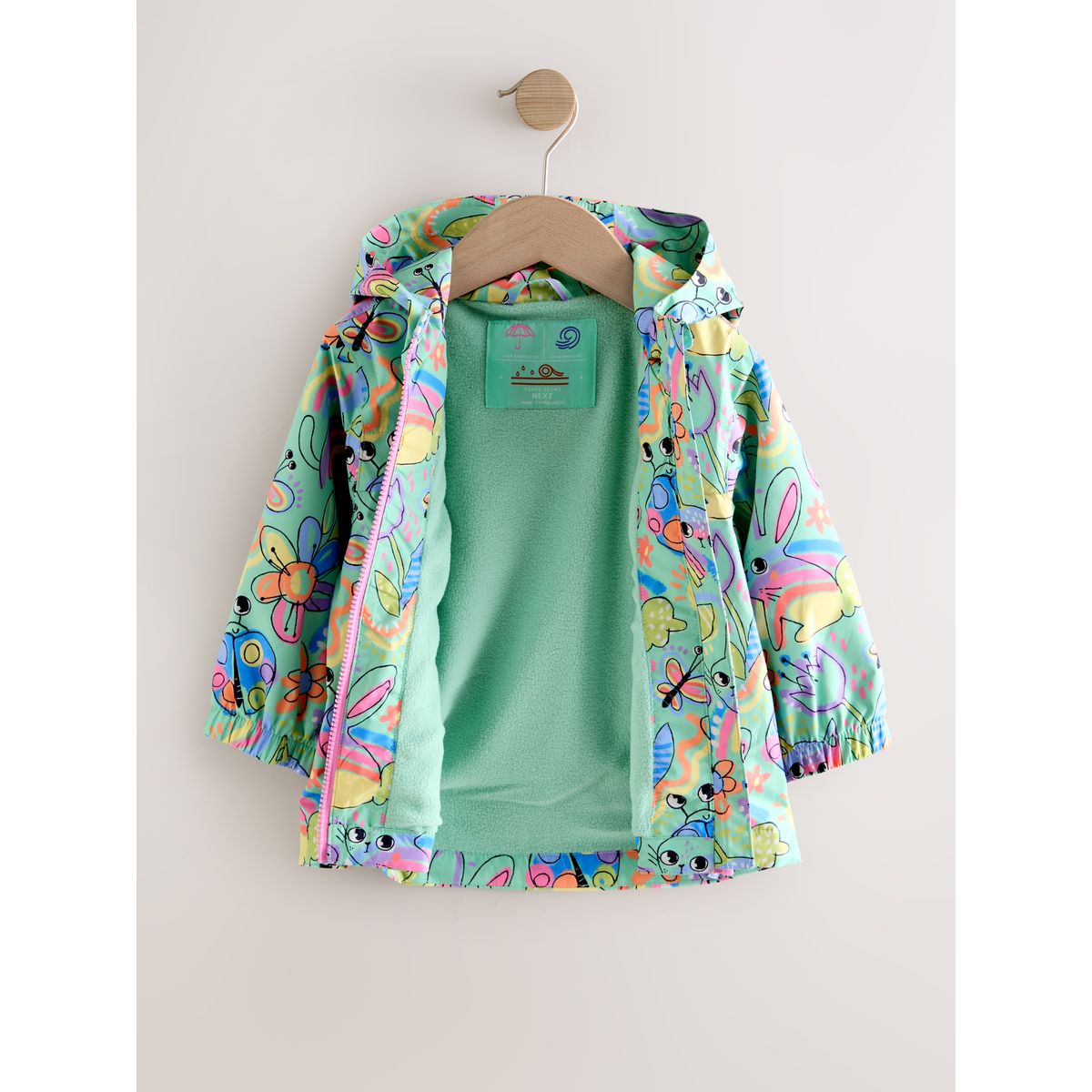 Anorak imperméable caractère vert, NEXT