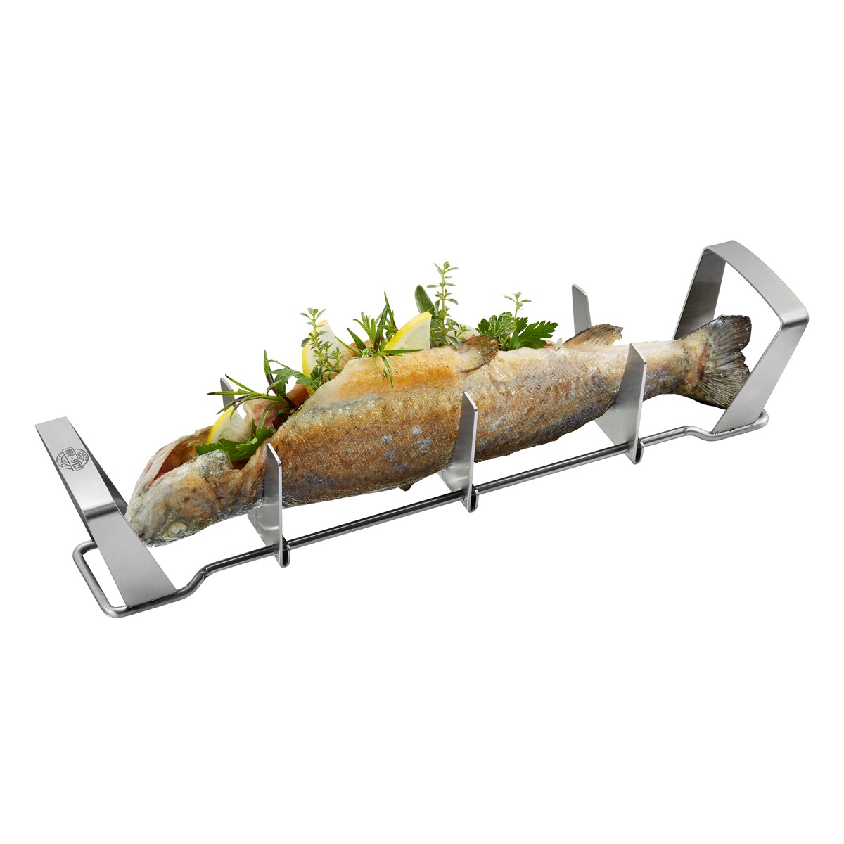 Support pour poisson BBQ argent, GEFU