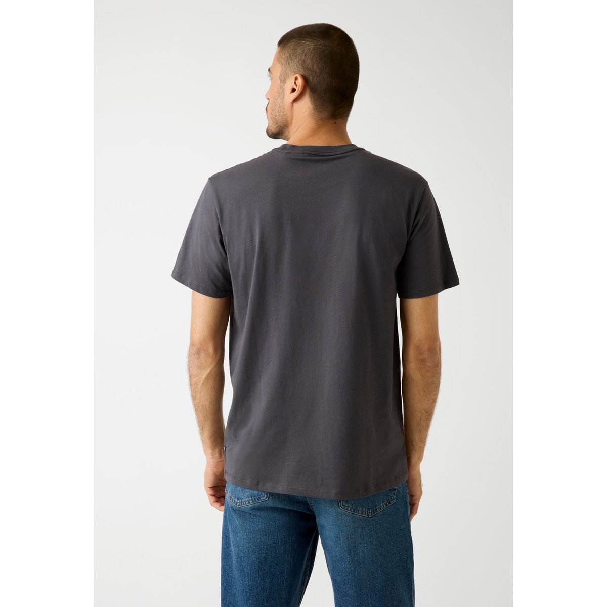T-Shirt Logo 4G Imprimé gris, GUESS