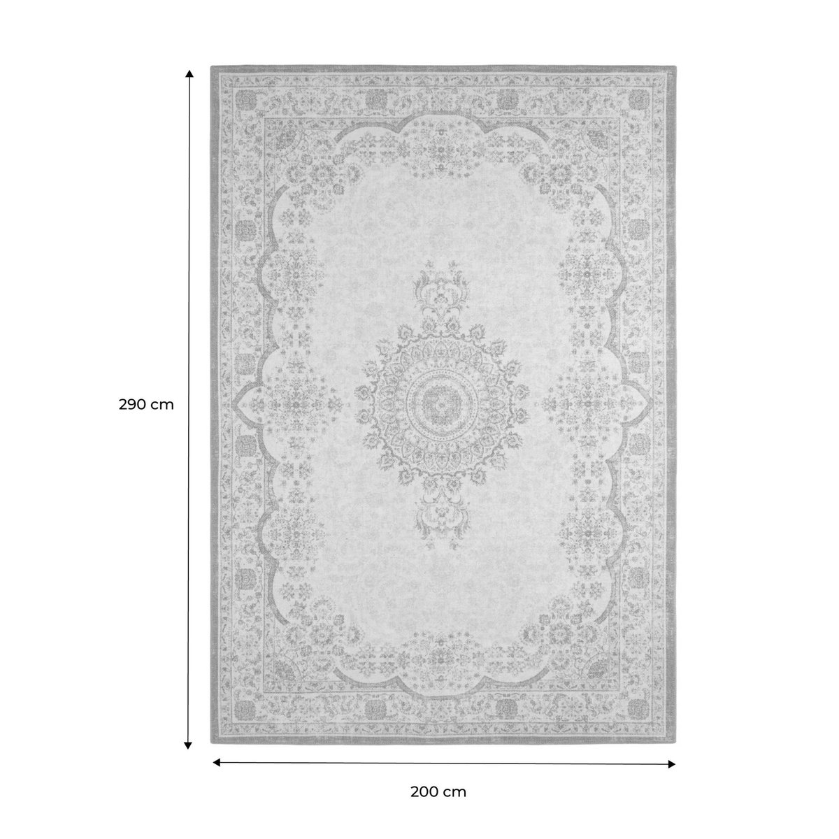Tapis intérieur rectangulaire persan MELGY multicolore, SWEEEK