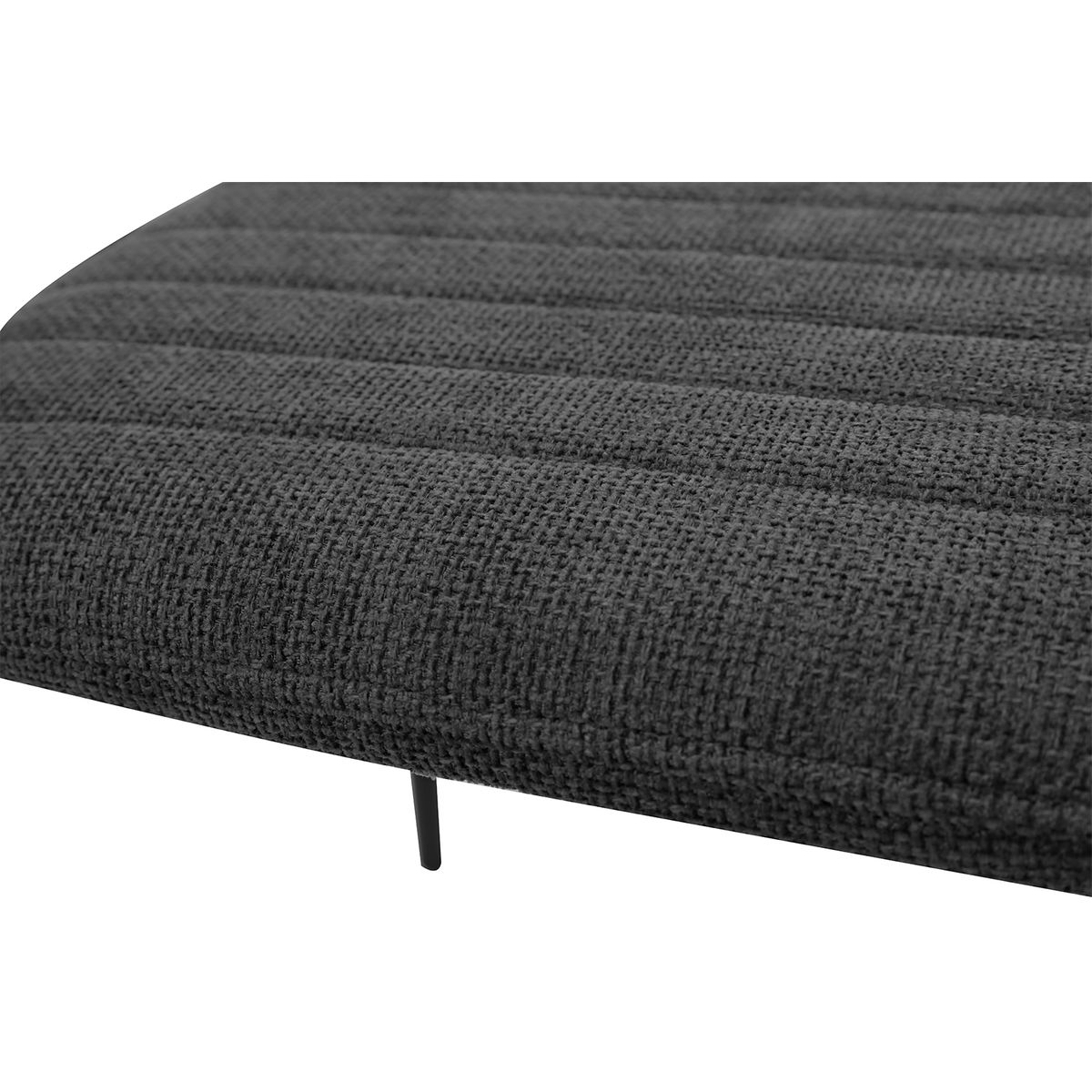 Chaise repas tissu gris foncé, ZAGO