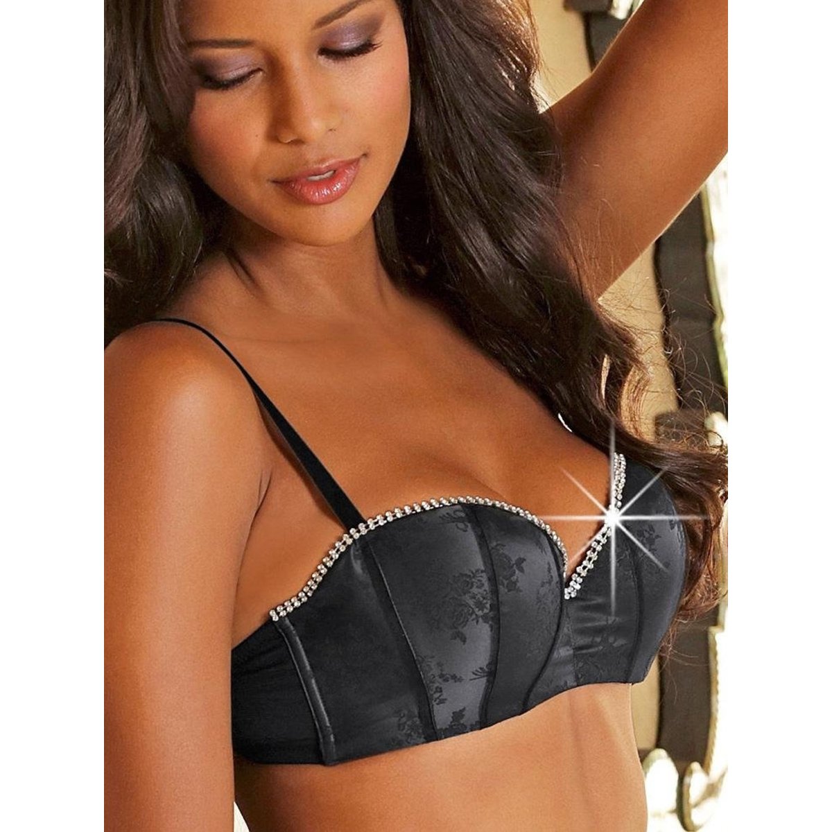 Soutien-gorge balconnet Noia noir, LASCANA