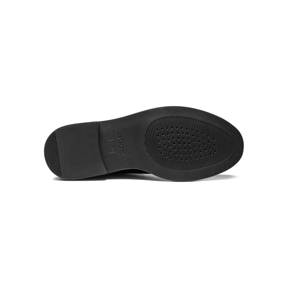 Bottines zippées en cuir, SERILDA noir, GEOX