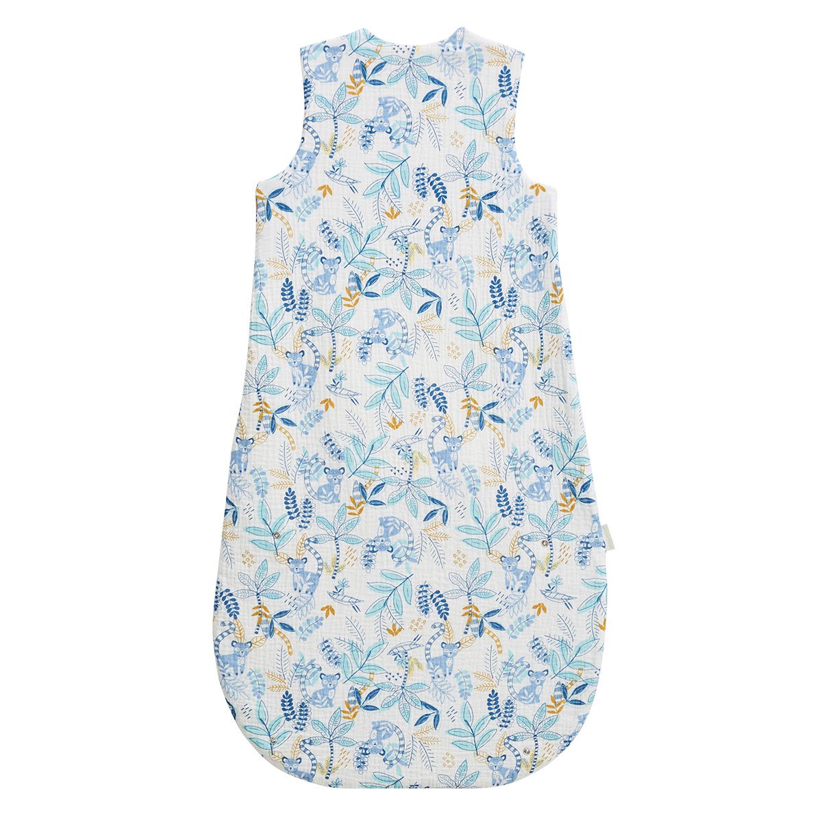 Gigoteuse d'été en gaze de coton Gamboa bleu, PETIT BEGUIN
