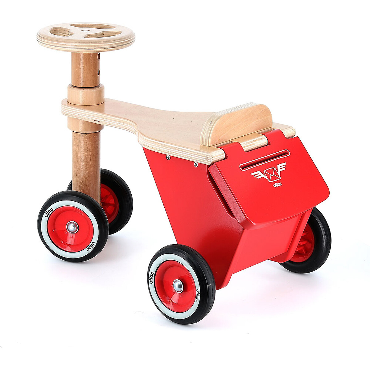 Triporteur petit postier rouge, VILAC