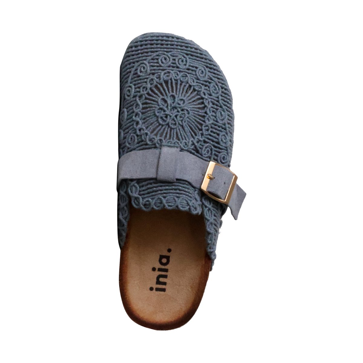 Mules à Enfiler Inia bleu, ENZA NUCCI