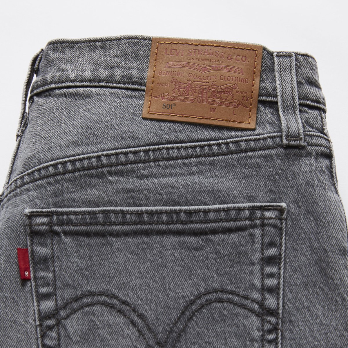 Short en jean taille haute 501® Original noir - hit the road bb short, LEVI'S