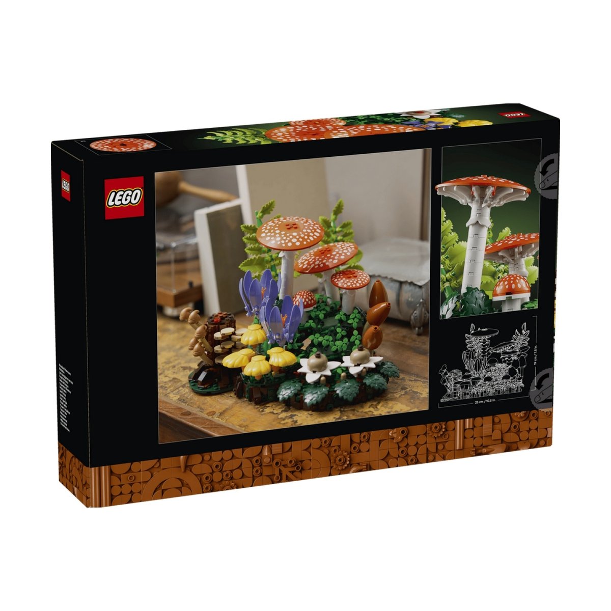 Botanicals Les champignons des bois multicolore, LEGO