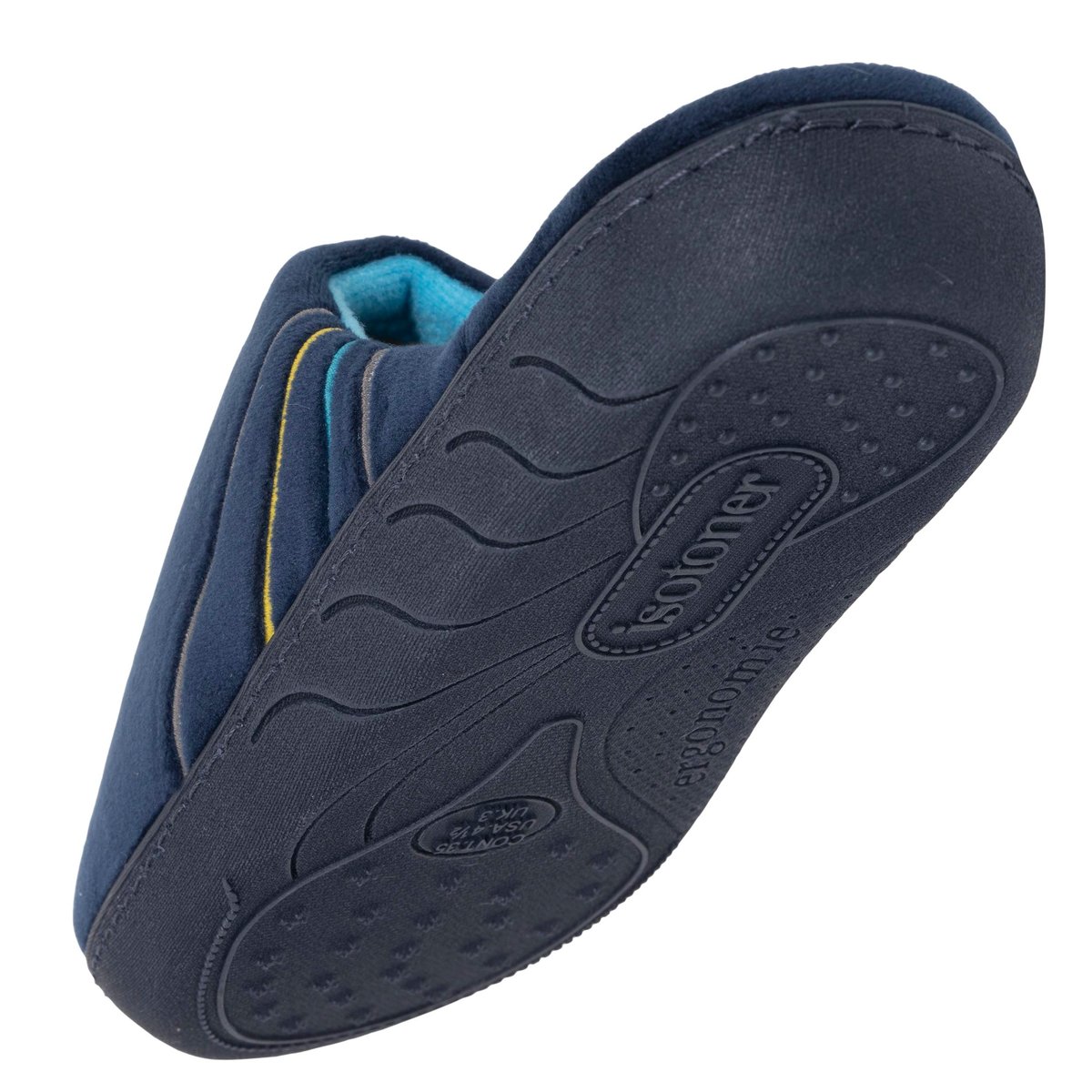 Chaussons Mules bleu, ISOTONER