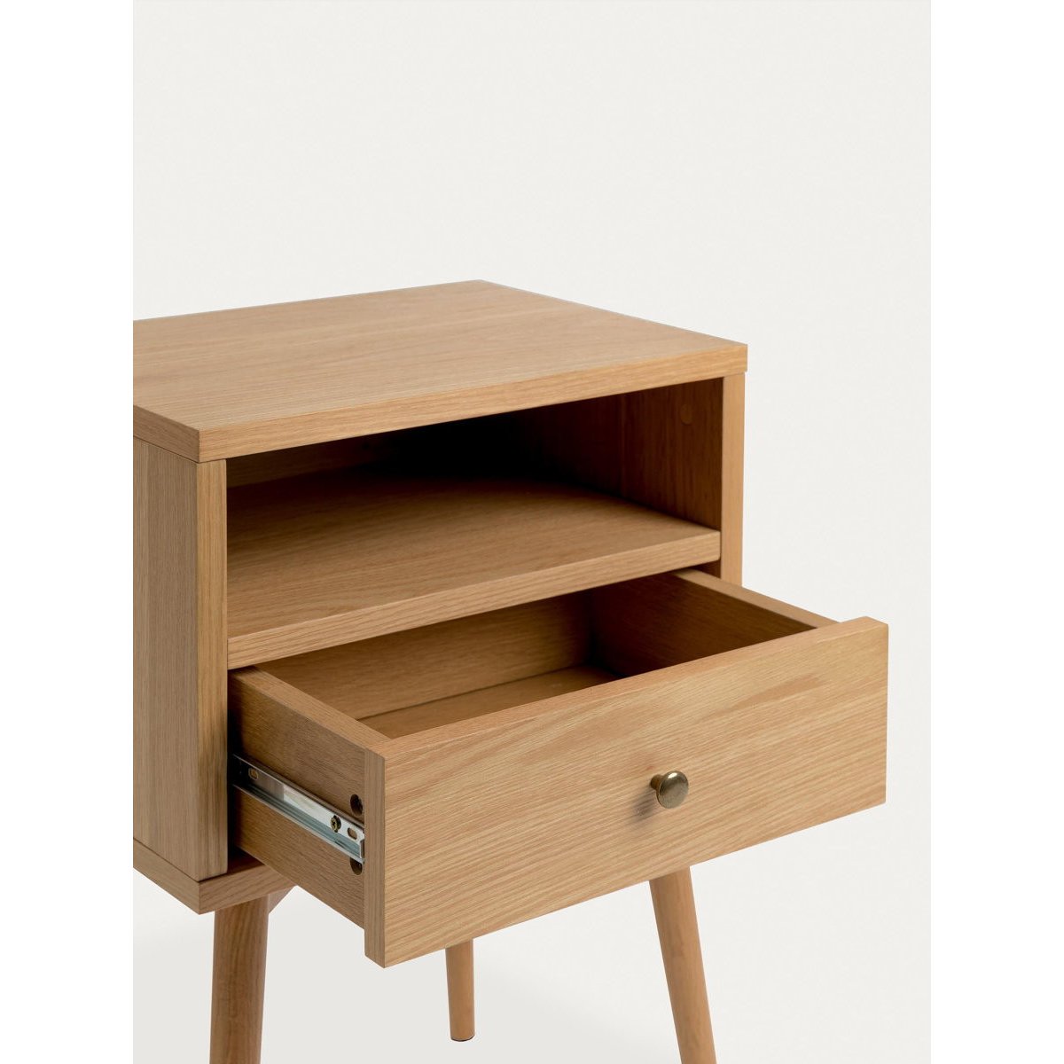 Table de chevet Bois - TILO beige clair, KENAY