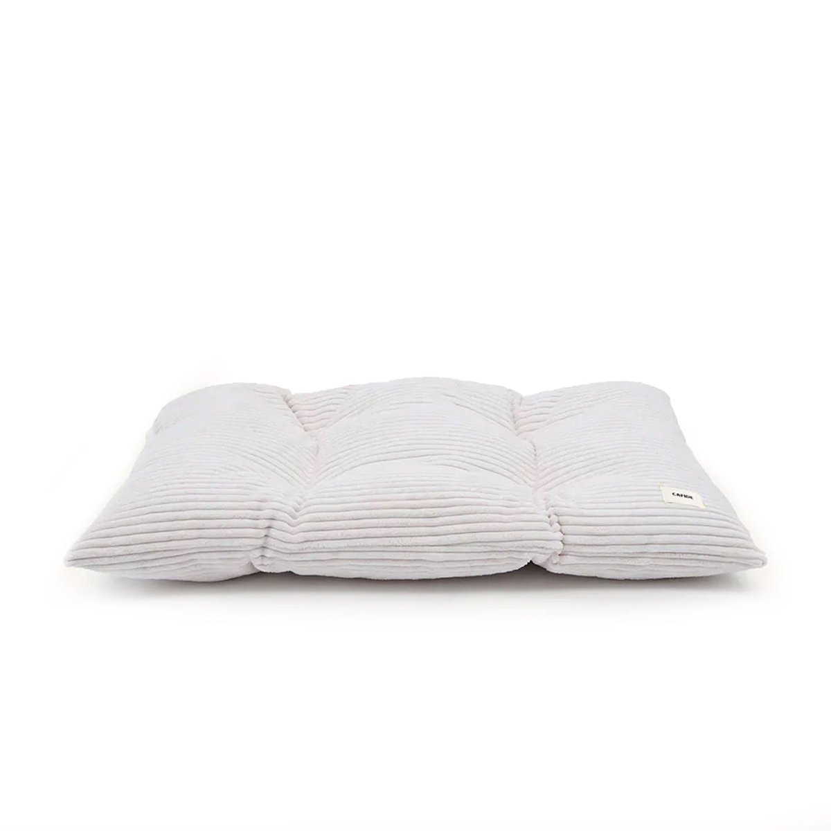 Coussin de lit pour chien en velours côtelé, BELA blanc, CAFIDE