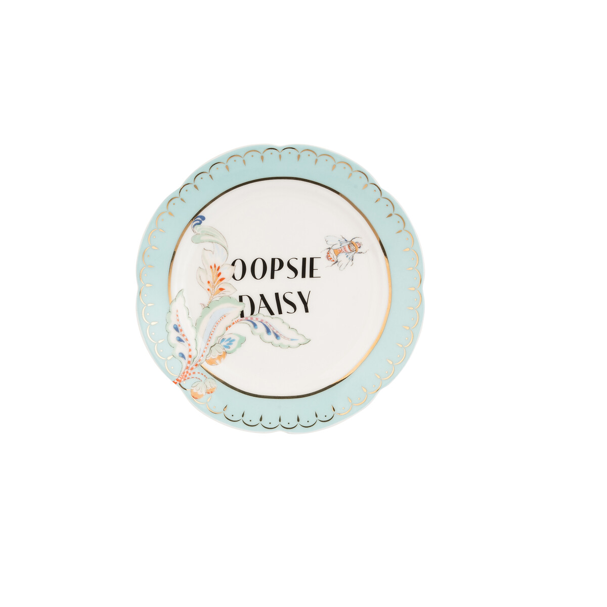Set of 4 16cm Floral Tea Plates multi-coloured, YVONNE ELLEN