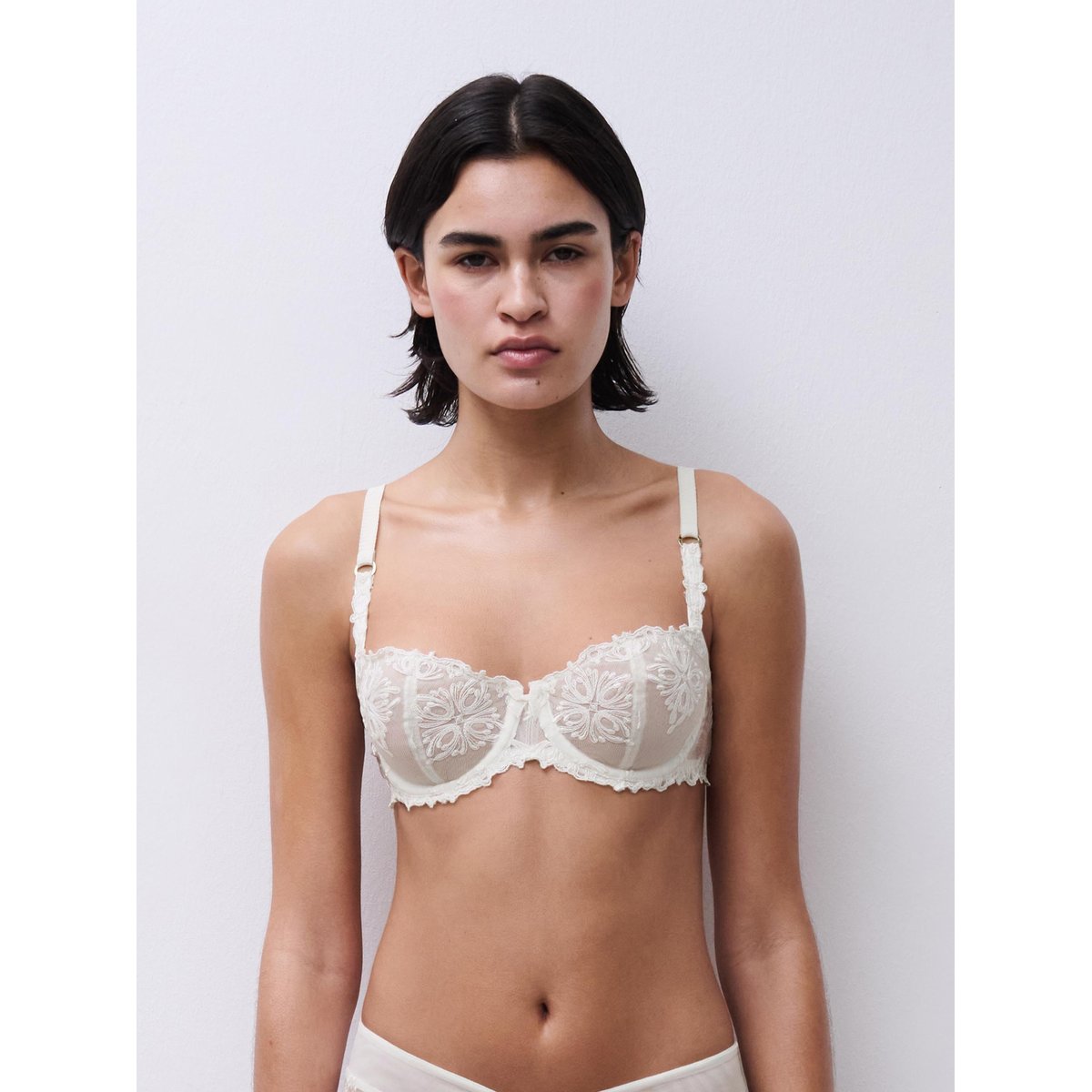 Soutien-gorge corbeille CHAMPS ELYSEES ivoire, CHANTELLE