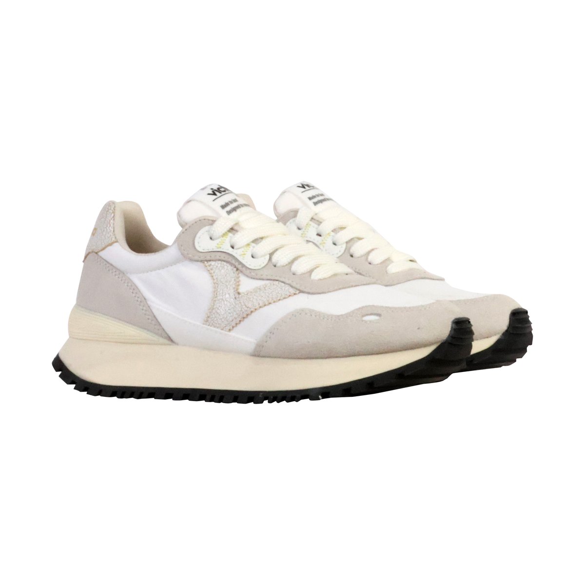 Basket Cuir Viento Nylon hielo, VICTORIA