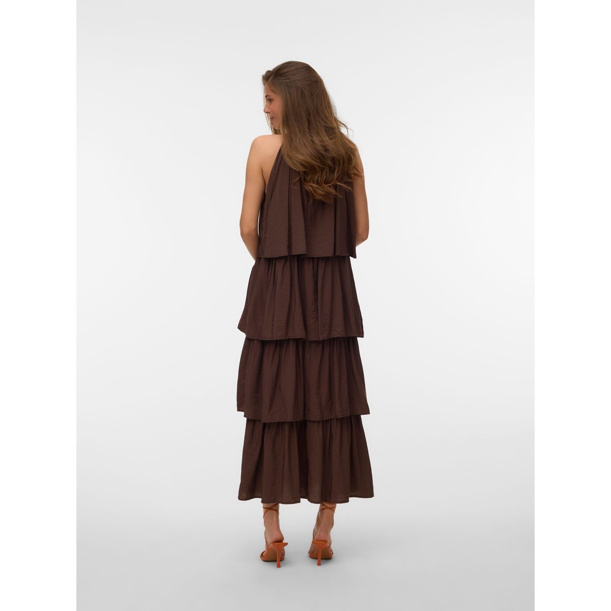Robe marron - chocolate martini, VERO MODA