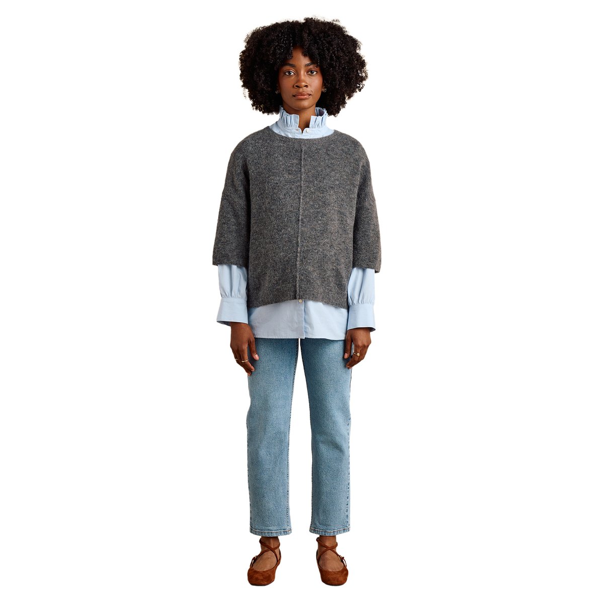 Jean mom de grossesse stone, ENVIE DE FRAISE
