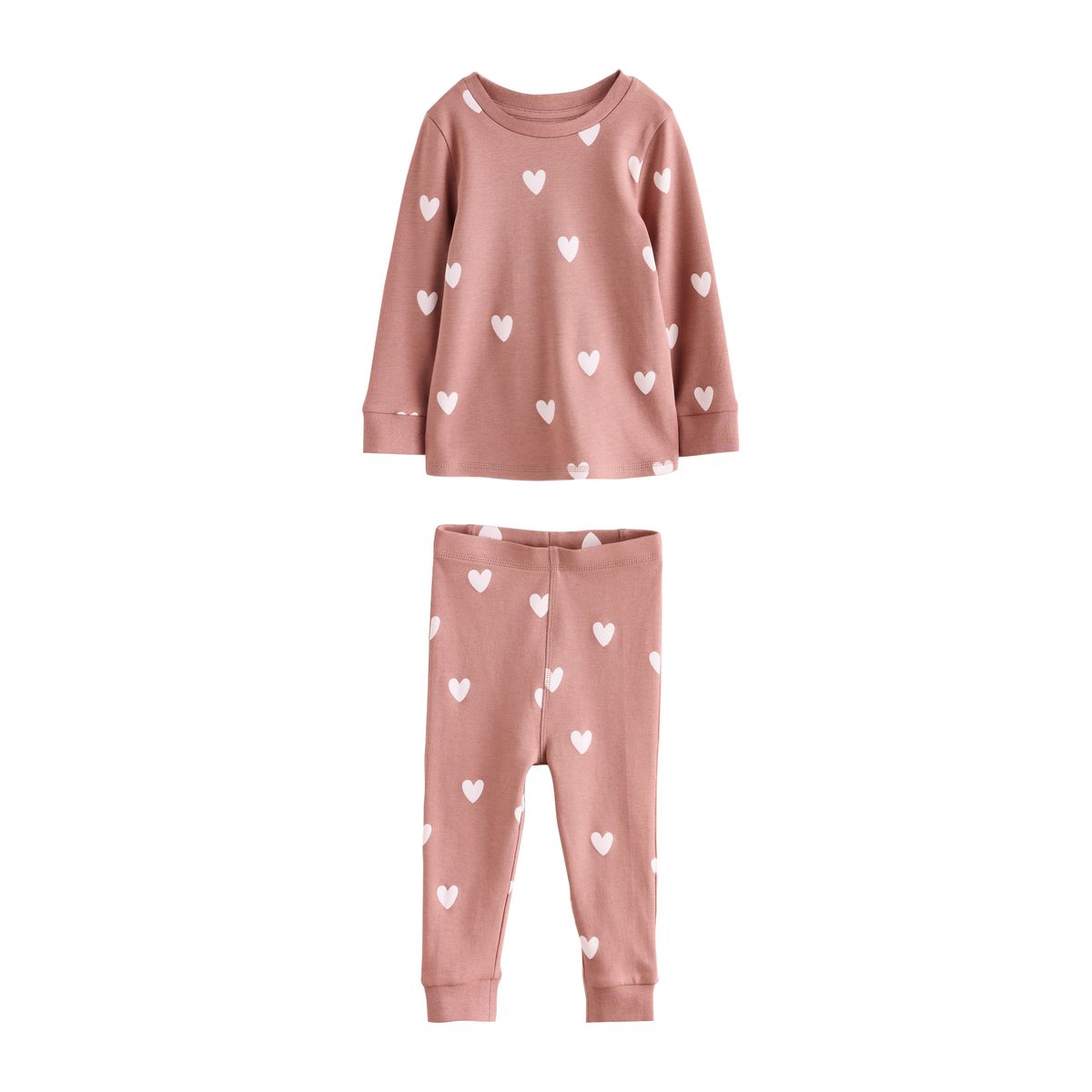 Pyjama douillet, lot de 3 imprimé nœud écru/marron, NEXT