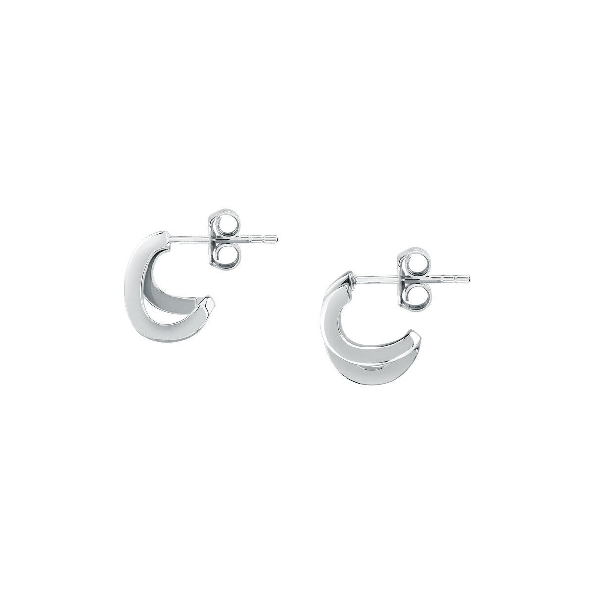 Boucles d'oreille CREOLE acier inoxydable, MORELLATO