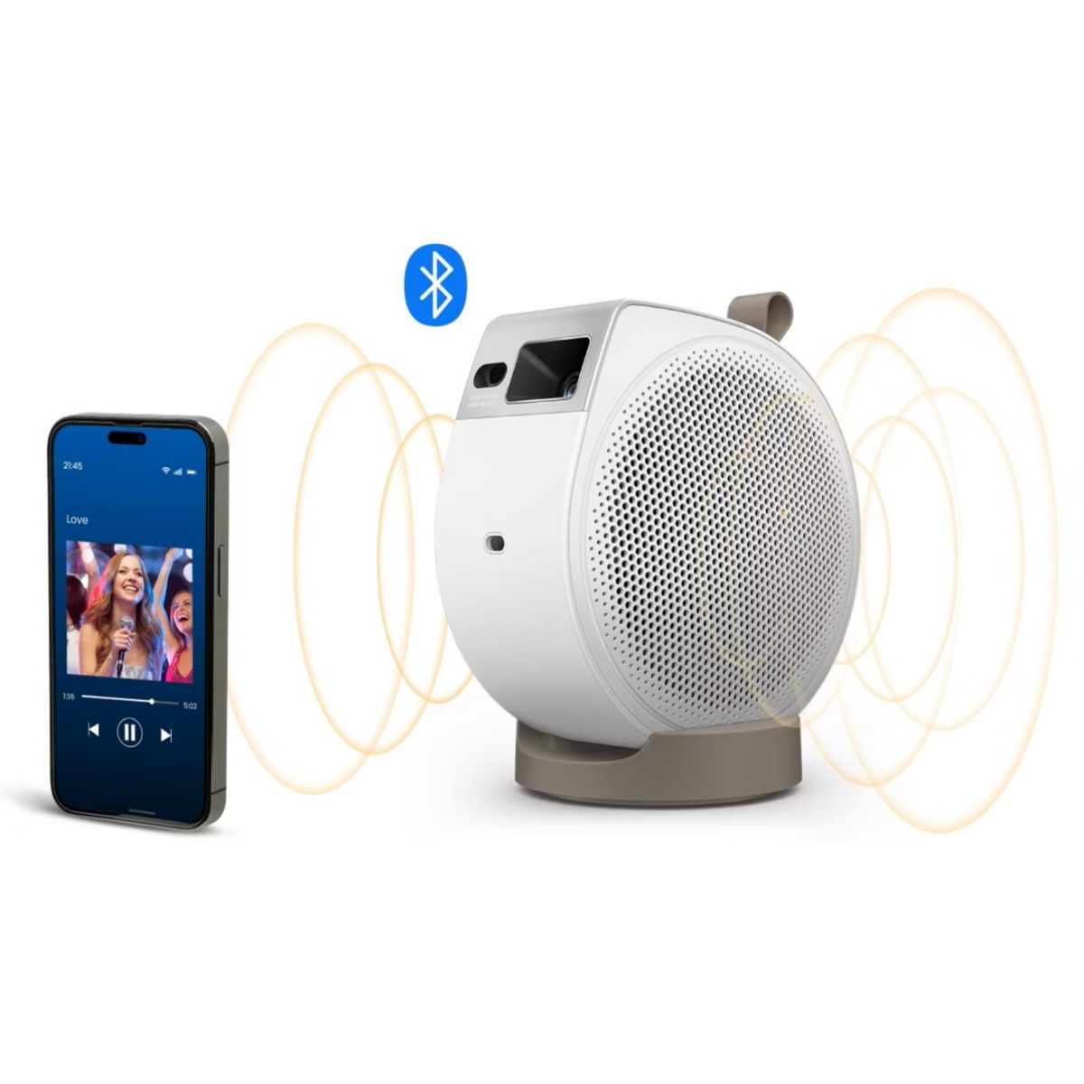Vidéoprojecteur portable GV32 blanc, BENQ