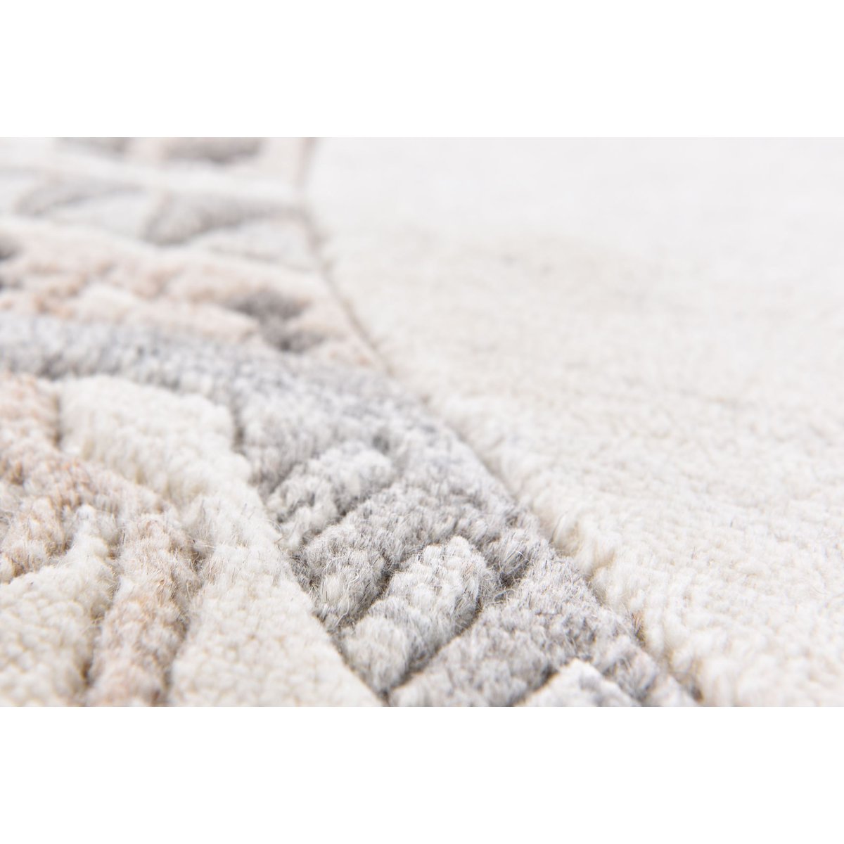 Tapis de salon - NAKARTA naturel beige, THEKO