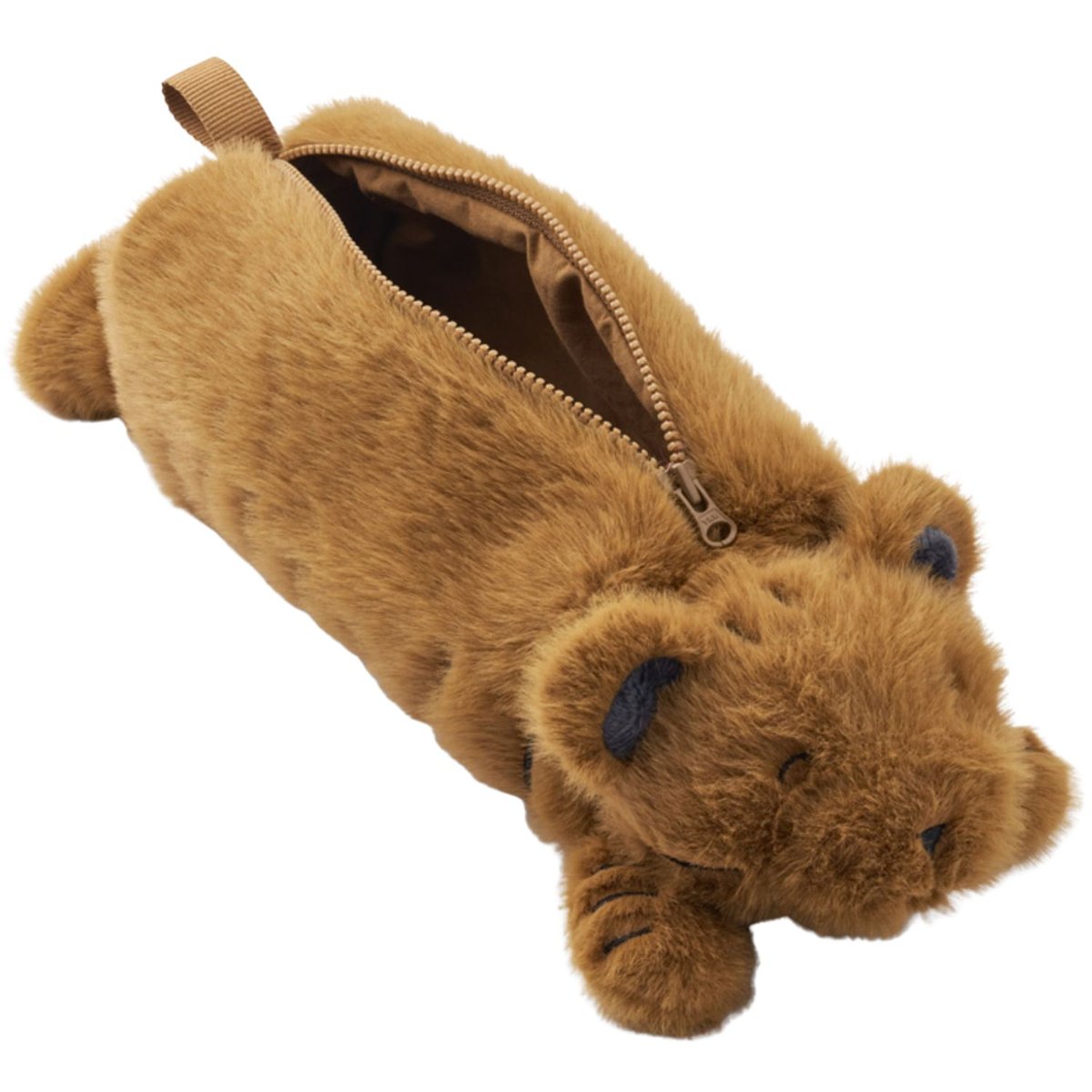 Trousse scolaire marron, LIEWOOD