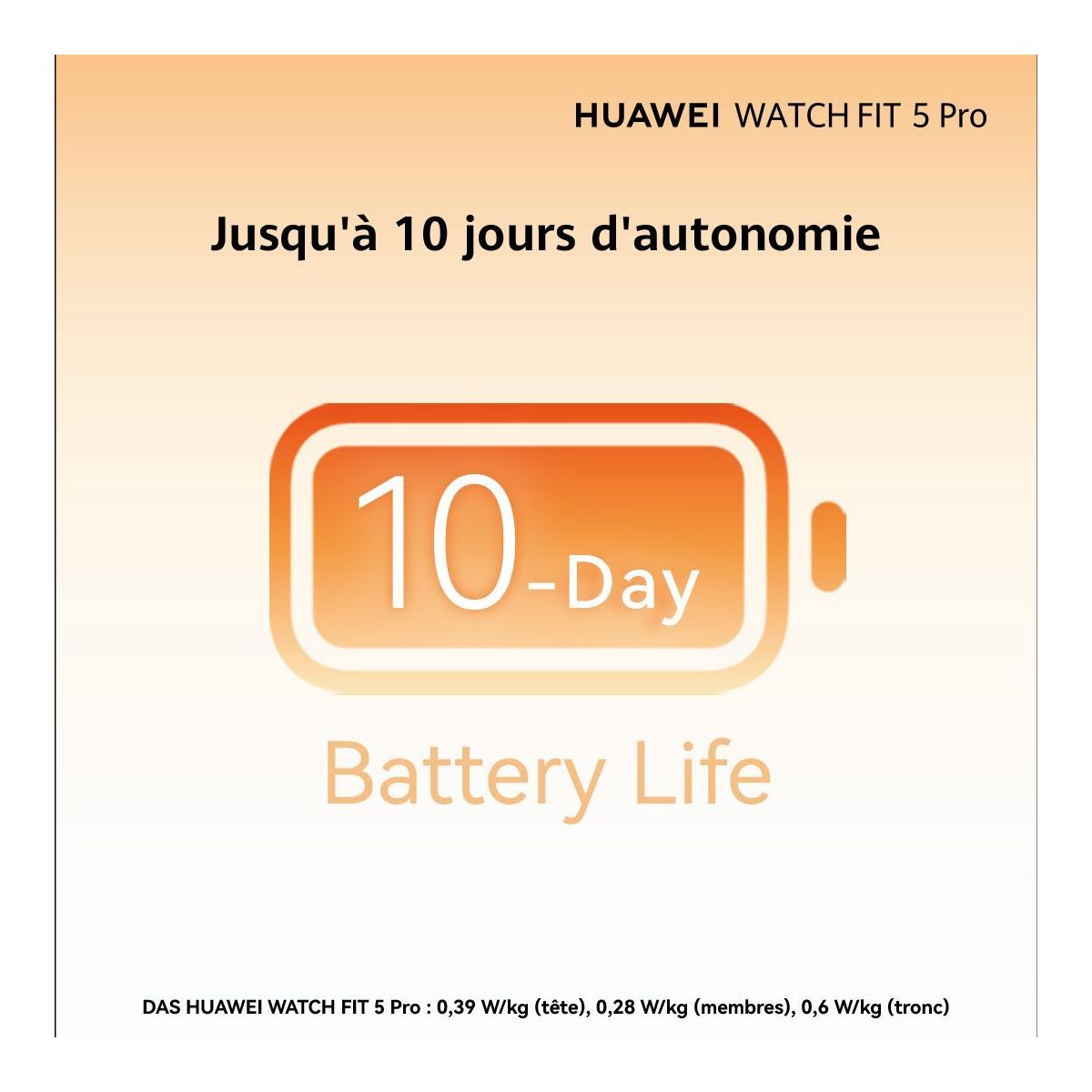 Montre connectée Pack Watch FIT 5 Pro orange+Freebuds SE4 orange, HUAWEI