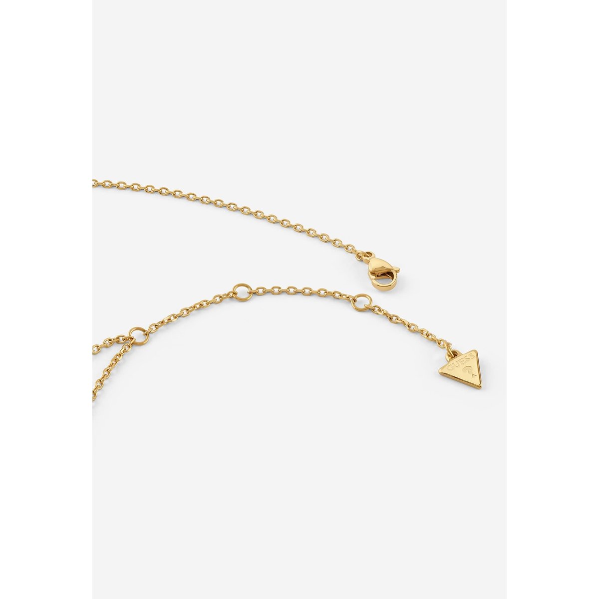 Collier G Crystal or, GUESS