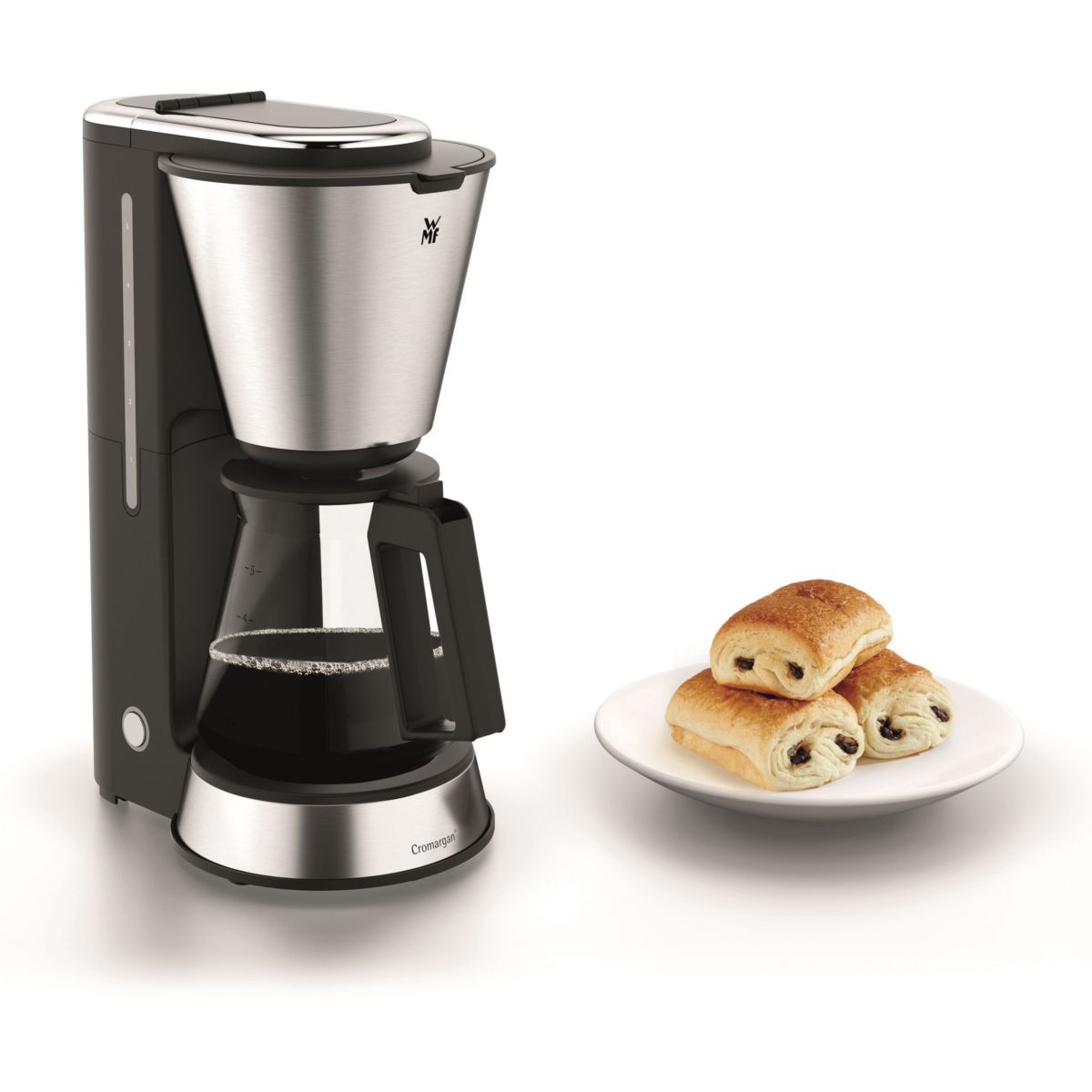 Cafetière filtre Kitchen Minis Aroma en verre argent / métallique, WMF