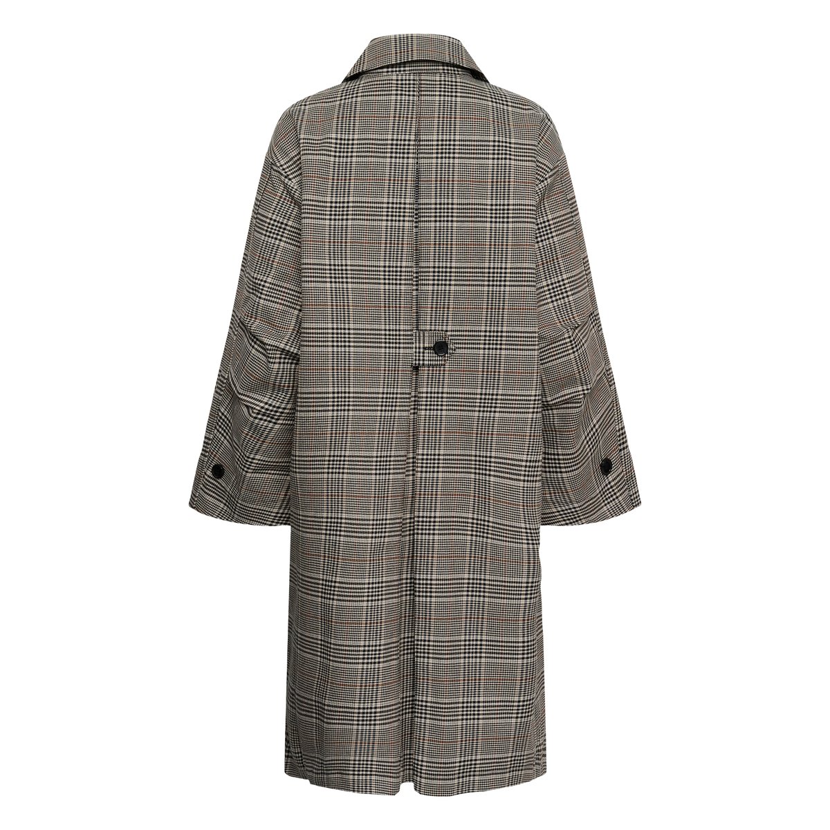Veste d'extérieur beige oatmeal check, SOAKED IN LUXURY