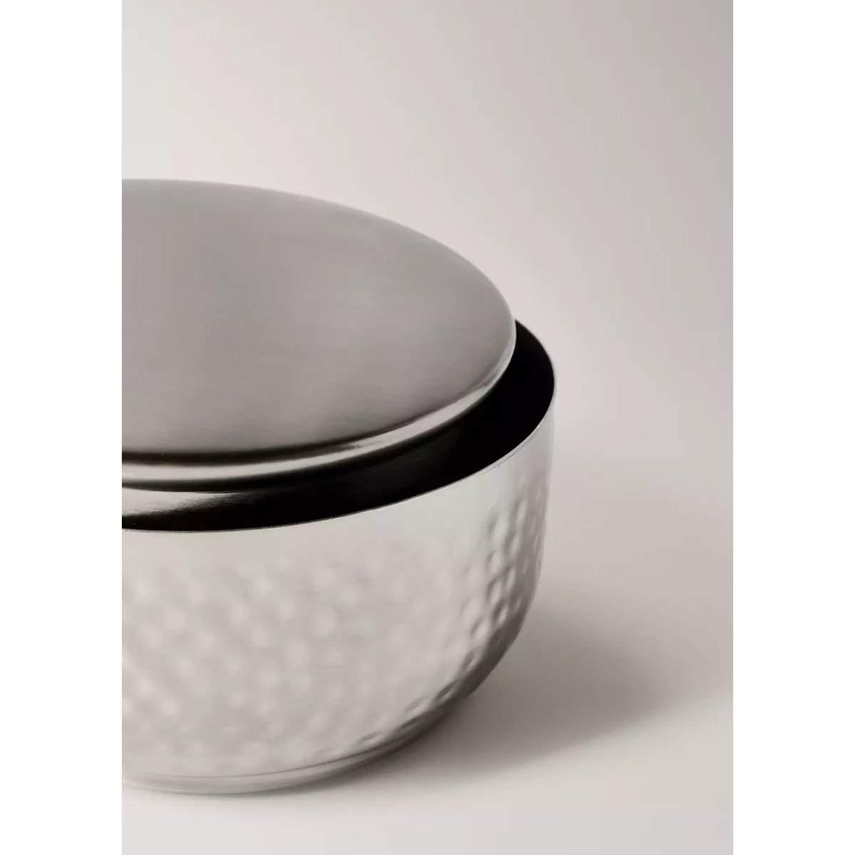Grande boîte en bois martelé argent, MANGO HOME