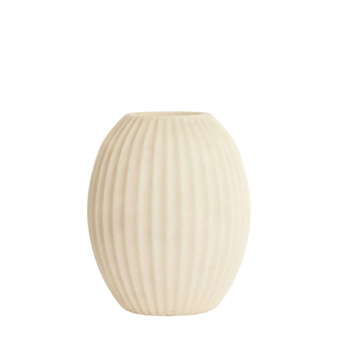 Vase Plastique MIRALLI blanc, LIGHT & LIVING 