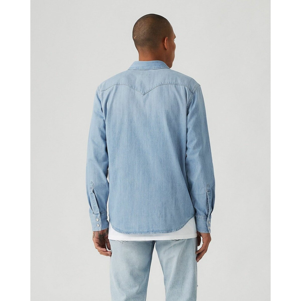 Chemise en jean Barstow Western bleu ciel, LEVI'S