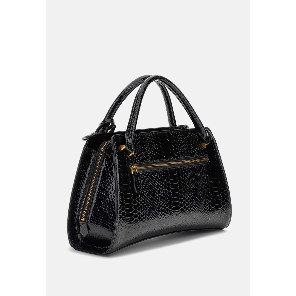 Georgina Sac À Main Imprimé Python noir, GUESS