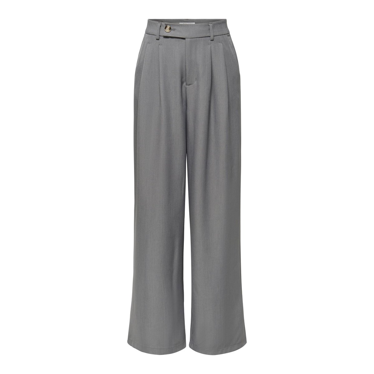 Pantalon À Jambe Large medium grey melange, ONLY