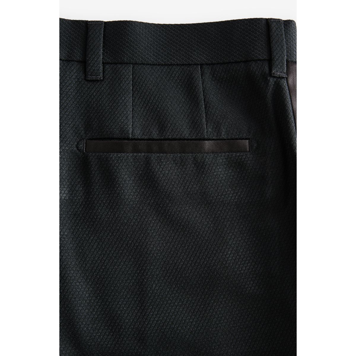Pantalon de smoking texturé avec bande noir, NEXT