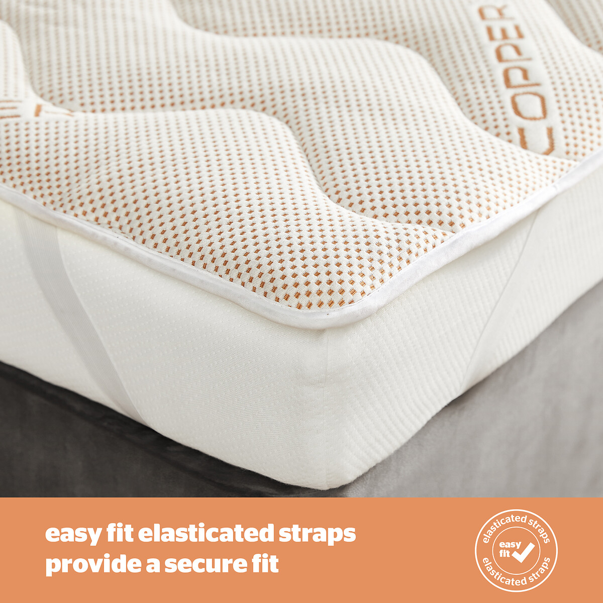Copper Mattress Topper white, SILENTNIGHT