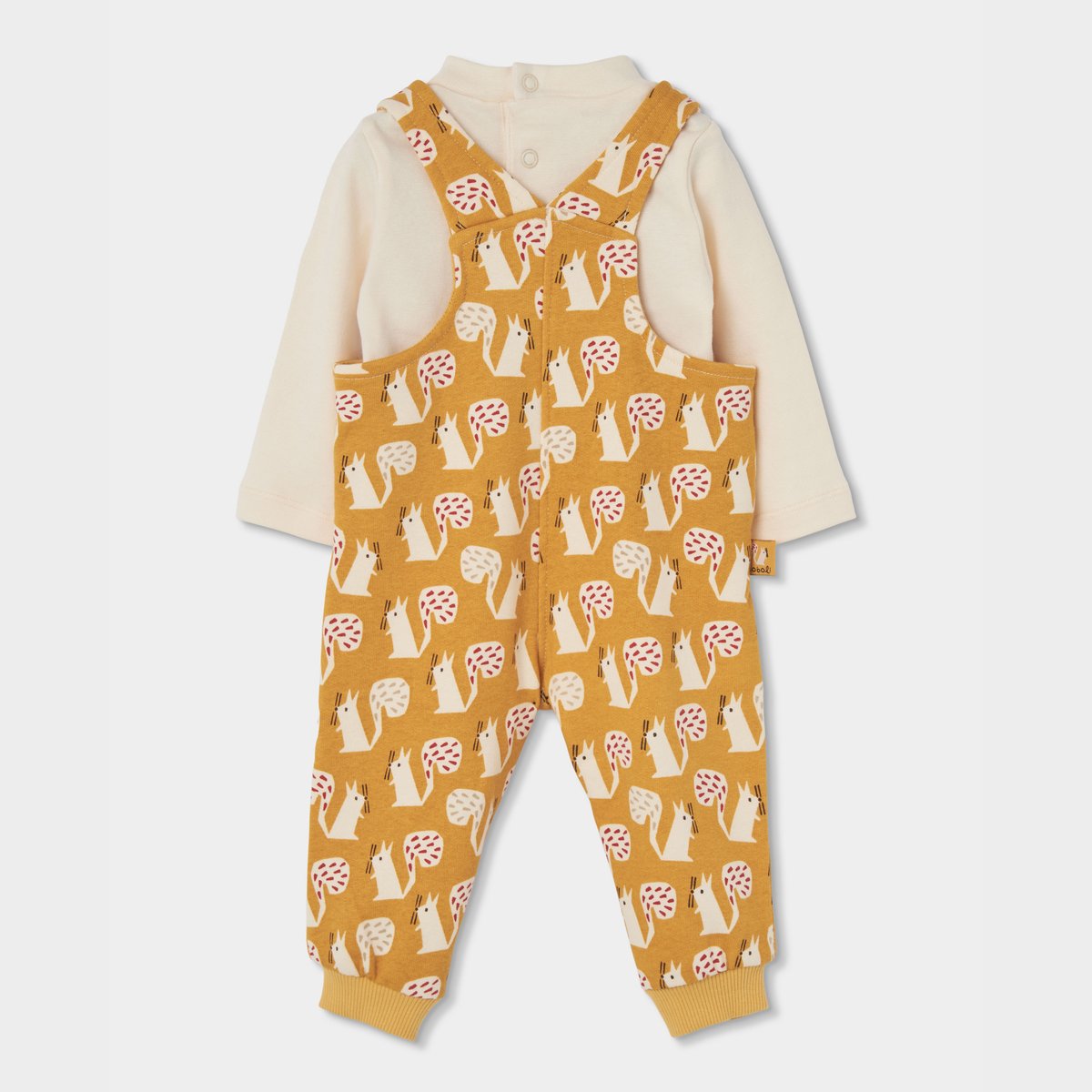 Ensemble bébé garçon maille imprimé écureuils multicolore, BOBOLI