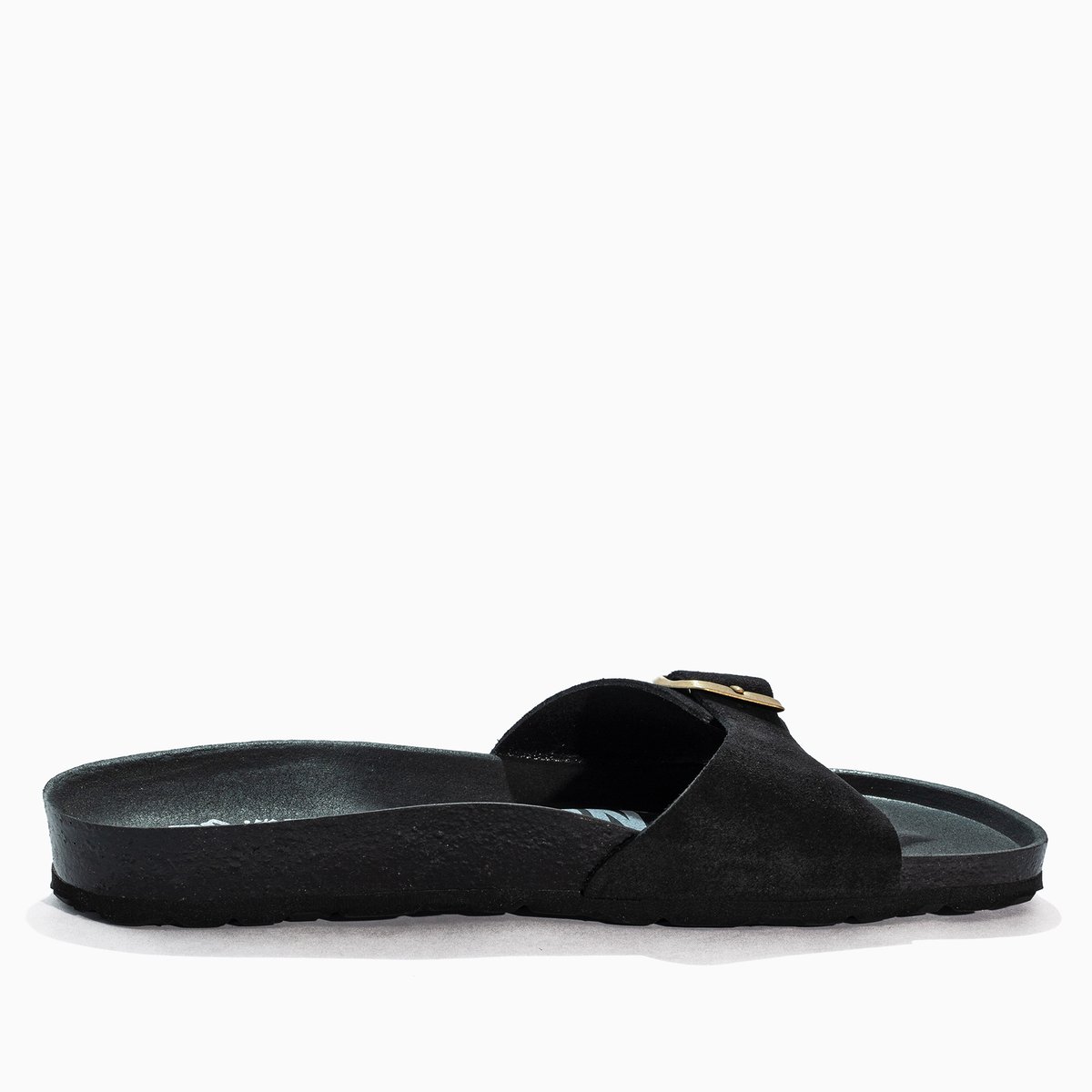 Sandales en cuir suédé ZEPHYR black, BAYTON
