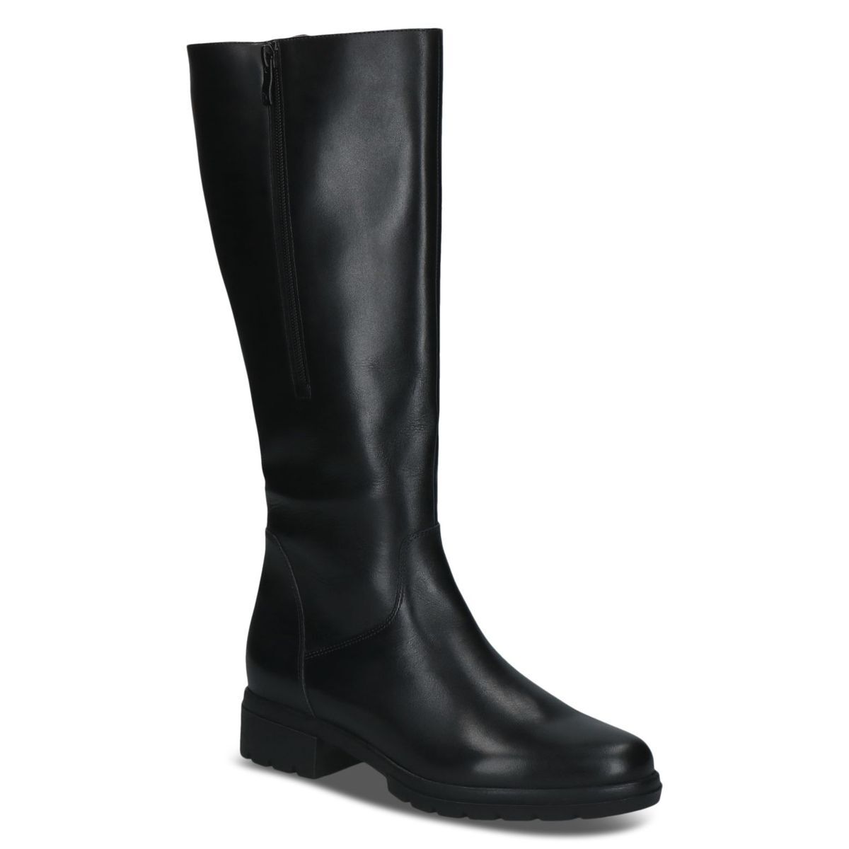 Bottes en cuir noir nappa, CAPRICE